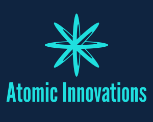 Atomic - Atom Laboratory Research logo design