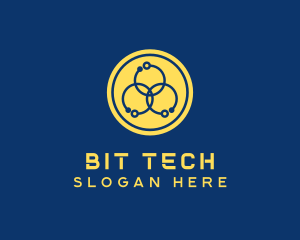 Digital Tech Circuit logo design