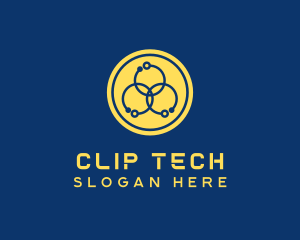 Digital Tech Circuit logo design