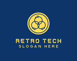 Digital Tech Circuit logo design