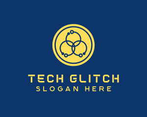 Digital Tech Circuit logo design