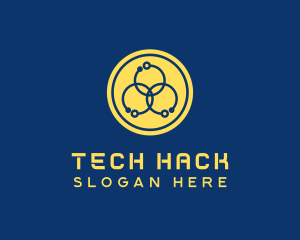 Digital Tech Circuit logo design