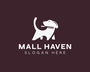 Dog Grooming Pet Shop logo design