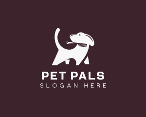 Dog Grooming Pet Shop logo design