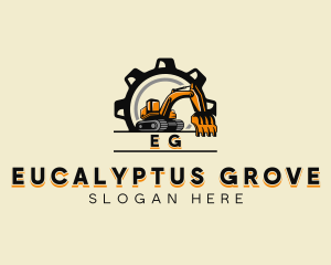 Industrial Excavation Gear logo design