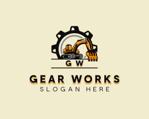 Industrial Excavation Gear logo design