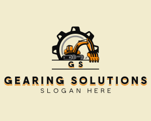 Industrial Excavation Gear logo design