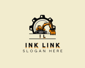 Industrial Excavation Gear logo design