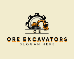 Industrial Excavation Gear logo design