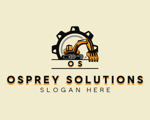 Industrial Excavation Gear logo design