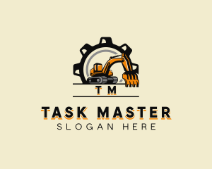 Industrial Excavation Gear logo design