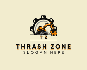 Industrial Excavation Gear logo design