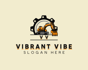 Industrial Excavation Gear logo design