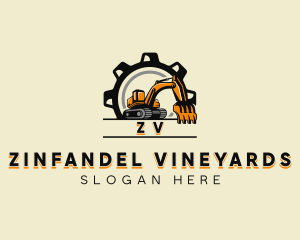 Industrial Excavation Gear logo design