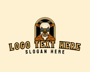 Cigarette - Goat Ram Gaming logo design