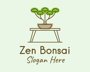 Bonsai - Bonsai Garden Plant logo design