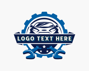 Gear - Automotive Car Mechanic logo design