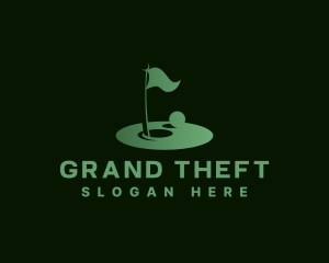 Outdoor Golf Course Logo