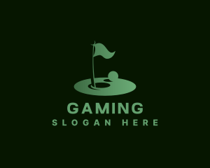 Putt - Outdoor Golf Course logo design