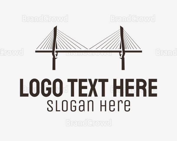 Industrial Bridge Architecture Logo