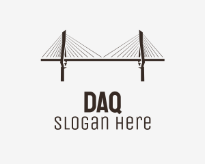 Structure - Industrial Bridge Architecture logo design