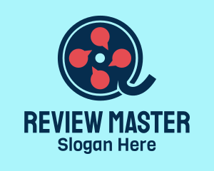 Review - Movie Review logo design