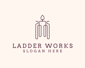 Minimal Candle Wax logo design