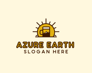 Sunrise Mountain Beer  logo design