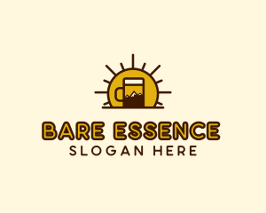 Sunrise Mountain Beer  logo design