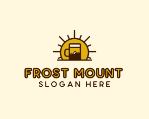 Sunrise Mountain Beer  logo design