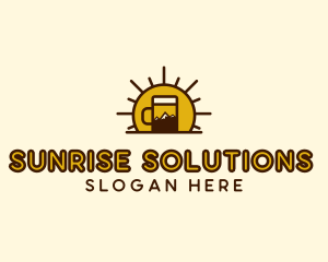 Sunrise - Sunrise Mountain Beer logo design