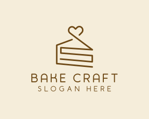 Chocolate Cake Pastry logo design