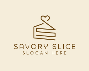 Chocolate Cake Pastry logo design