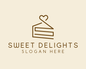 Chocolate Cake Pastry logo design