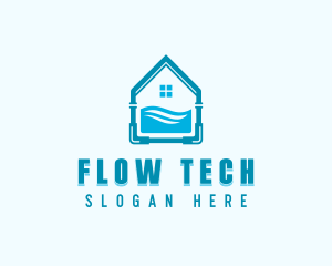 Pipe - Water Pipe Plumbing logo design