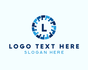 Coding - Modern Circle Business logo design