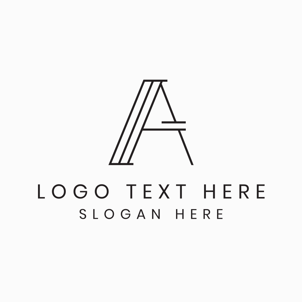 Minimalist Modern Lines Letter A Logo | BrandCrowd Logo Maker