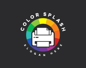 Printer Printing Copier logo design