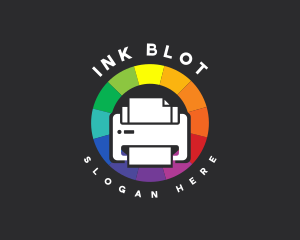 Printer Printing Copier logo design