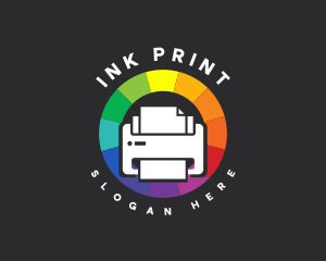 Printer Printing Copier logo design