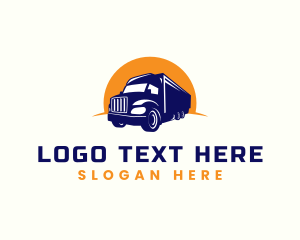 Mover - Logistics Truck Transport logo design