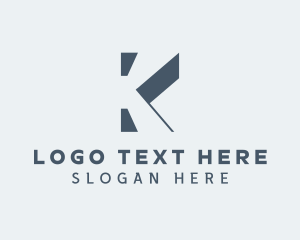 Creative - Creative Agency Letter K logo design