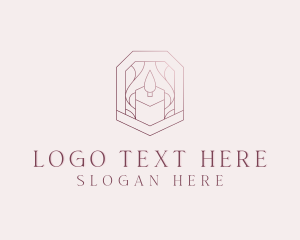 Decoration - Candle Home Decor logo design