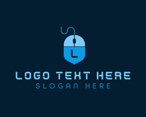 Technology - Technology Computer Mouse logo design