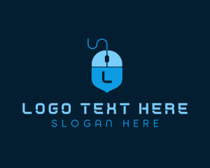 Computer - Technology Computer Mouse logo design