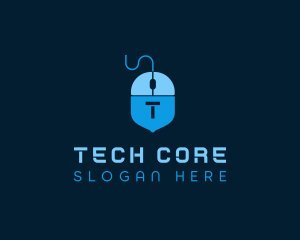 Technology Computer Mouse logo design