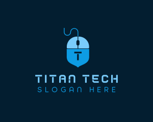 Technology Computer Mouse logo design