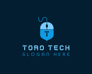 Technology Computer Mouse logo design