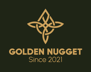 Golden Luxury Oil logo design