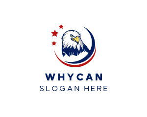 American Bald Eagle Bird Logo